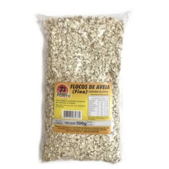 FLOCOS DE AVEIA CASA FORTE, 500G