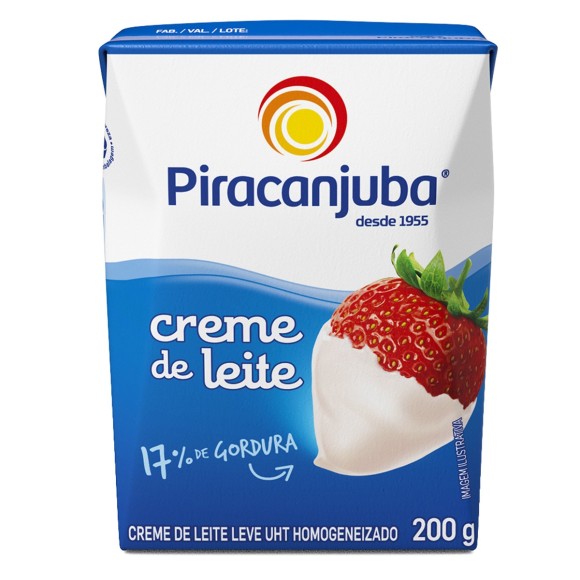 CREME DE LEITE PIRACANJUBA, 200G