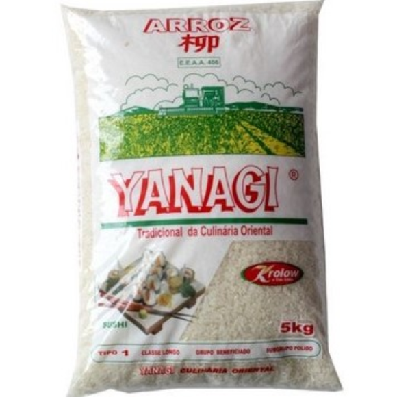 ARROZ YANAGI GRÃO LONGO 1KG