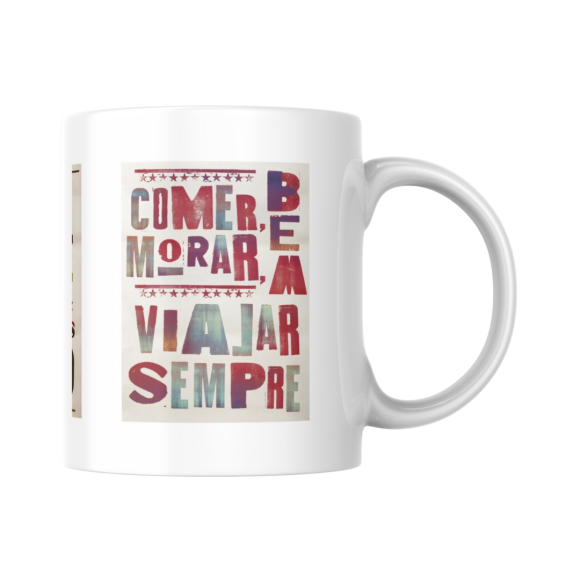 EMI CANECA DE PORCELANA 3 MENSAGENS