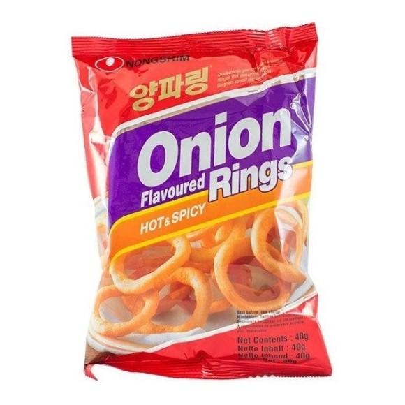 ONION RINGS HOT SPICY NONGSHIN 40G