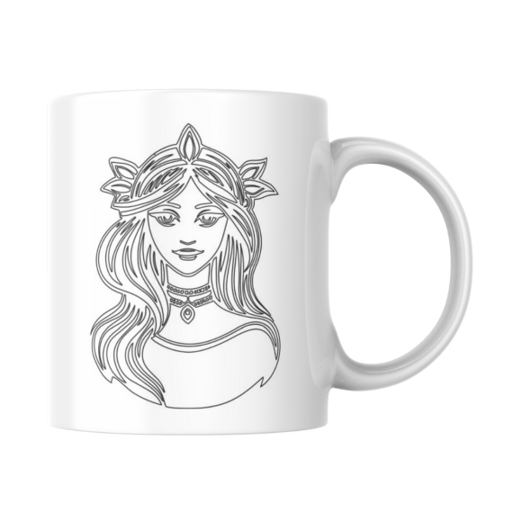 EMI CANECA DE PORCELANA COLEÇÃO DE SIGNOS (VIRGEM) CD