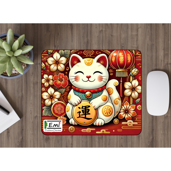 EMI MOUSE PAD GATO DA SORTE RETANGULAR