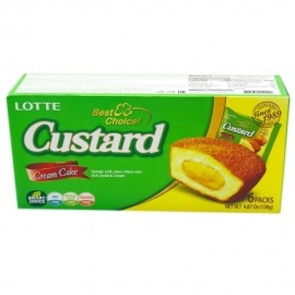 LOTTE CUSTARD 6UN 138G