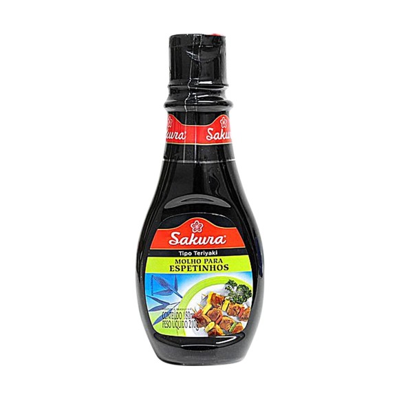 MOLHO PARA ESPETINHOS TIPO TERIYAKI, SAKURA 180mL