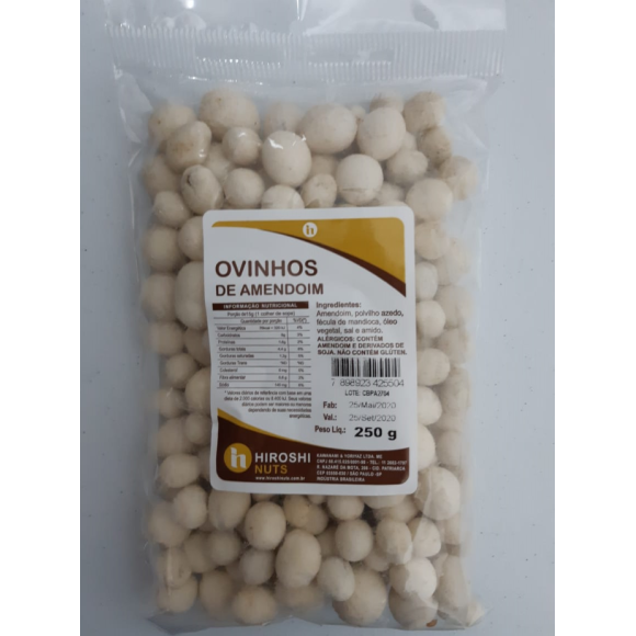 OVINHOS DE AMENDOIM HIROSHI 250G