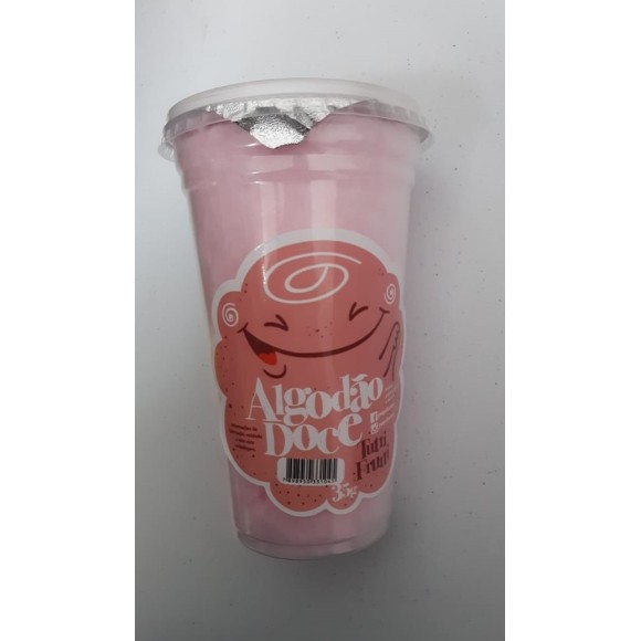 ALGODÃO DOCE TUTTI FRUTTI ROSA 35G