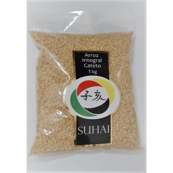 ARROZ INTEGRAL CATETO TIPO CURTO T.1 SUHAI 1KG