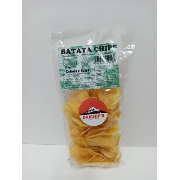 YUDI BATATA CHIPS CASEIRA CEBOLA E SALSA 100G