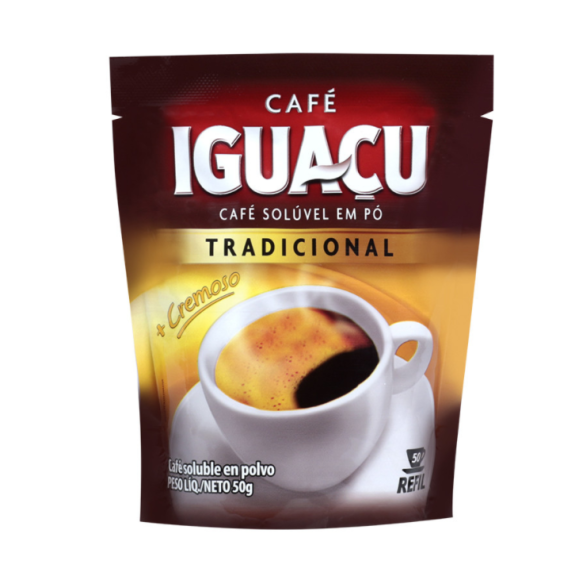 IGUAÇU CAFÉ SOLÚVEL TRADICIONAL 50G