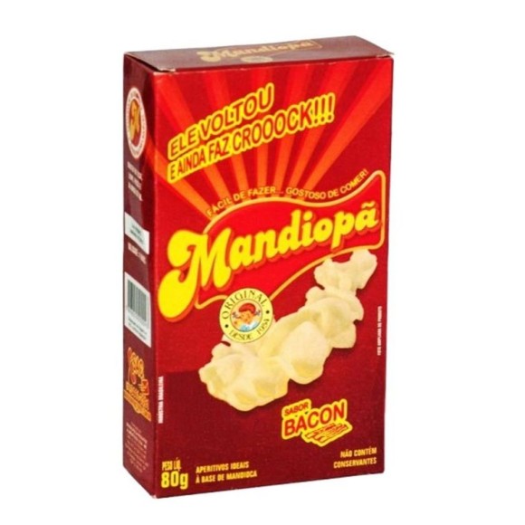 MANDIOPA BACON 80G