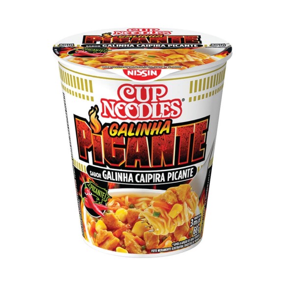 CUP NOODLES GALINHA CAIPIRA PICANTE 68G